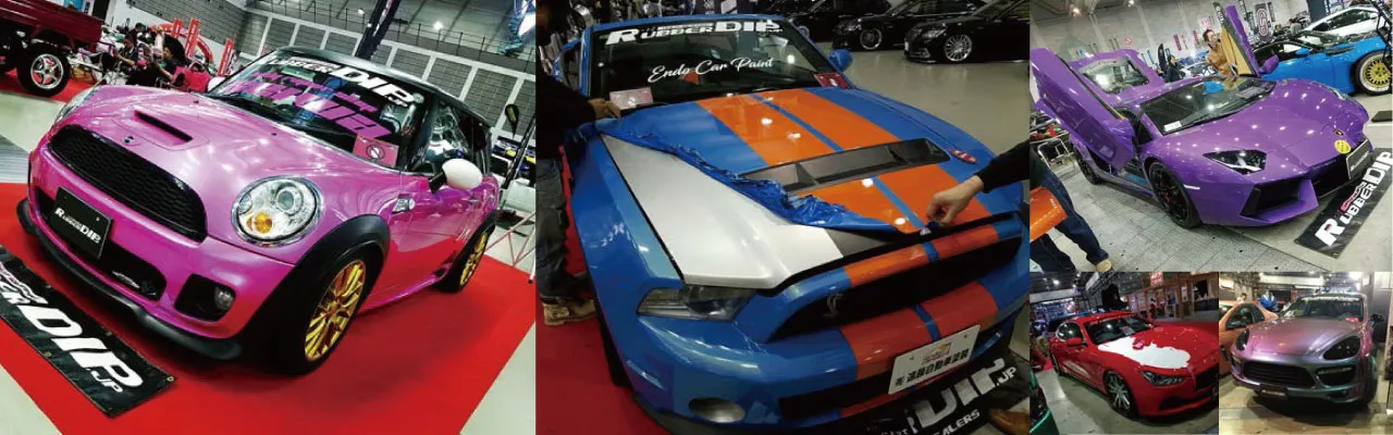 塗ってはがせる ラバーディップ専用トップコート（グロス＆マット）